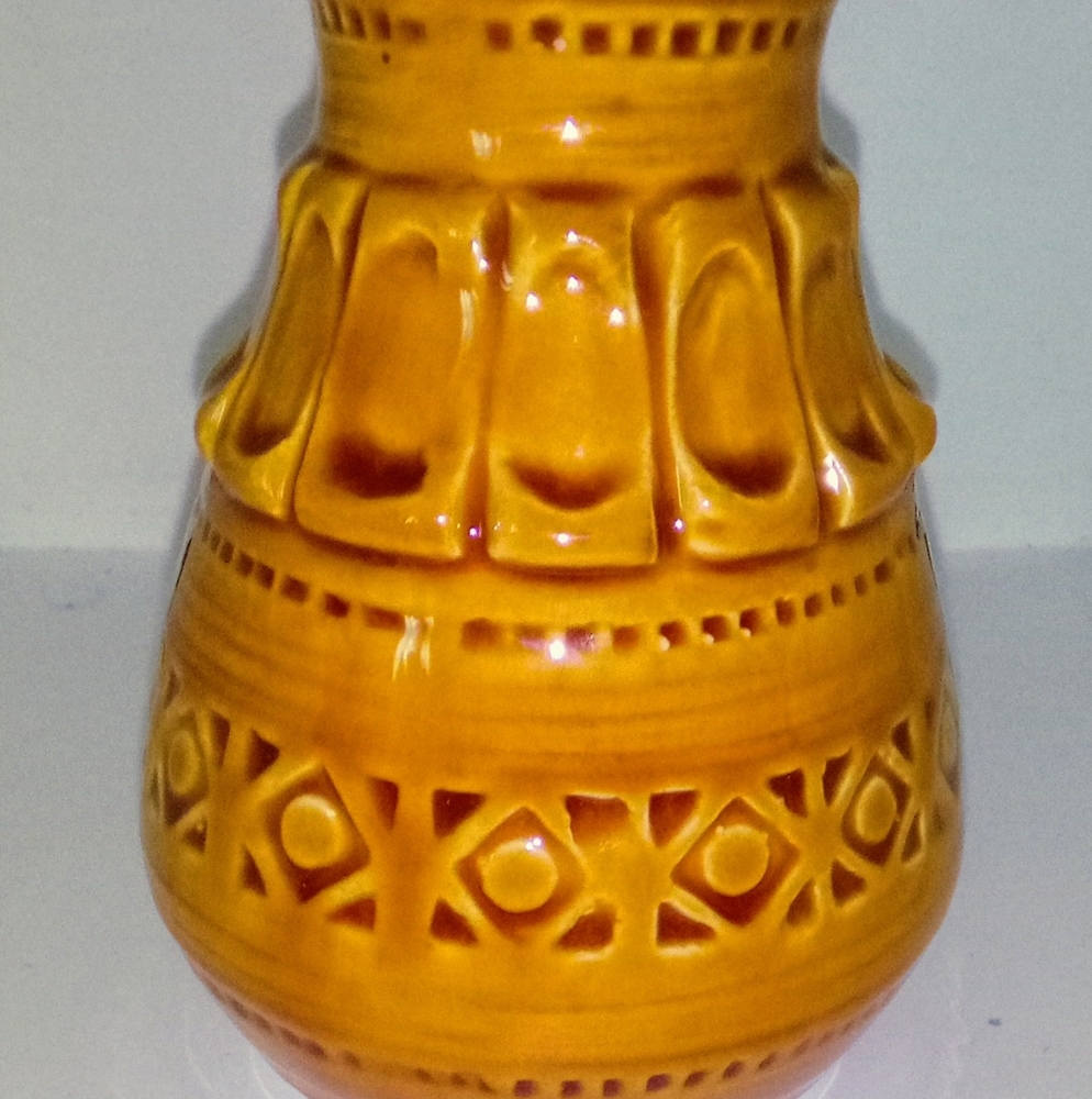 Small Vintage Brown Vase.